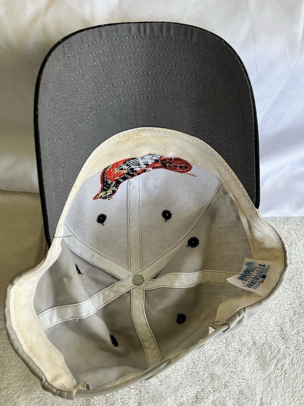Vintage Baltimore Orioles Snapback Gray Adjustable One Size Hat - Authentic MLB