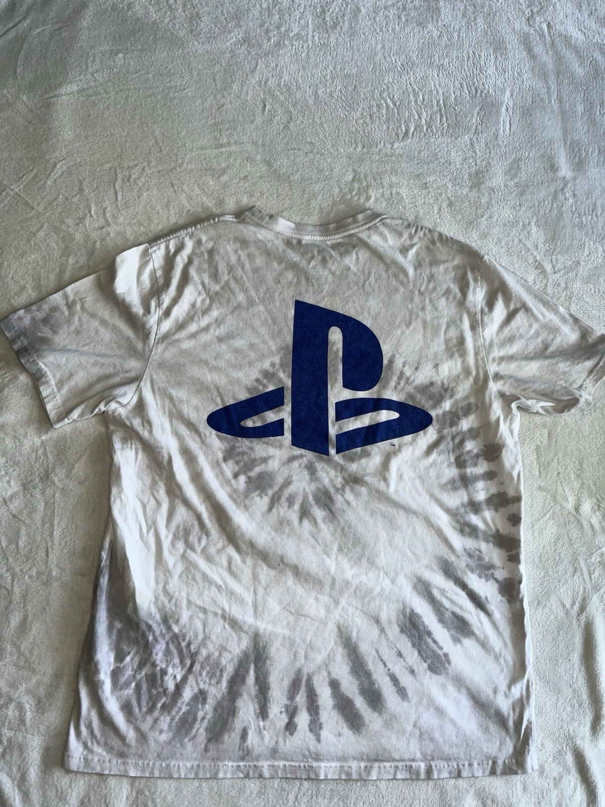 PlayStation Tie Dye Shirt Men’s Crew Neck Short Sleeve L 