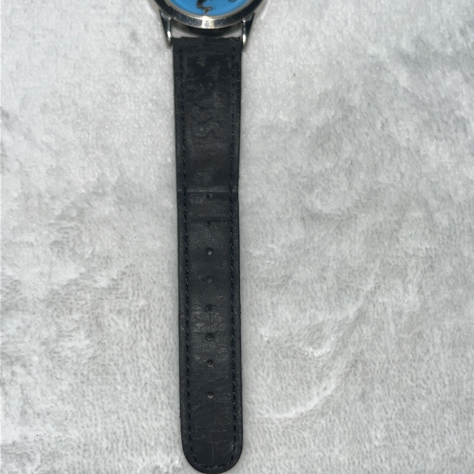 The Cat In The Hat Dr. Suess Watch Leather Stainless Steel 1997 Water Resistant 