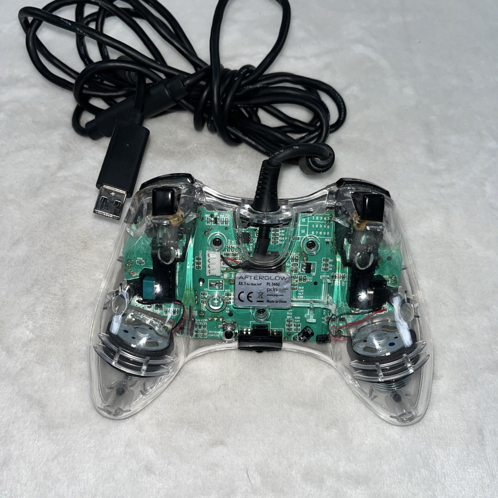 Xbox 360 Afterglow Ax.1 Wired Controller Featuring SmartTrack Untested