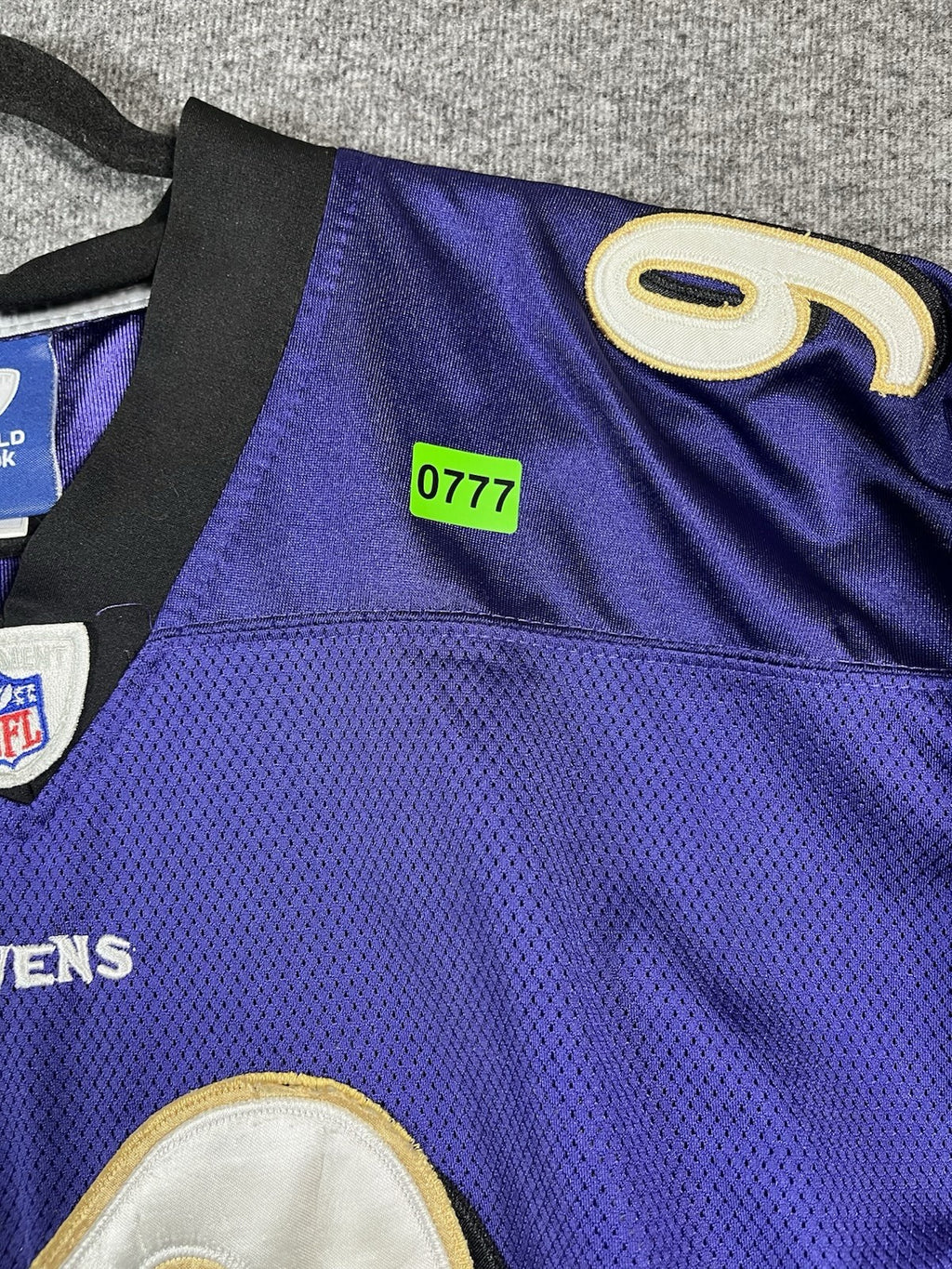 Haloti Ngata #92 Baltimore Ravens Purple Reebok On Field Jersey Size 52 Stitched