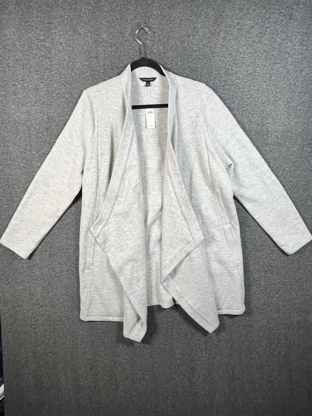 Banana Republic cardigan sweater Women Gray Long Sleeve XL 