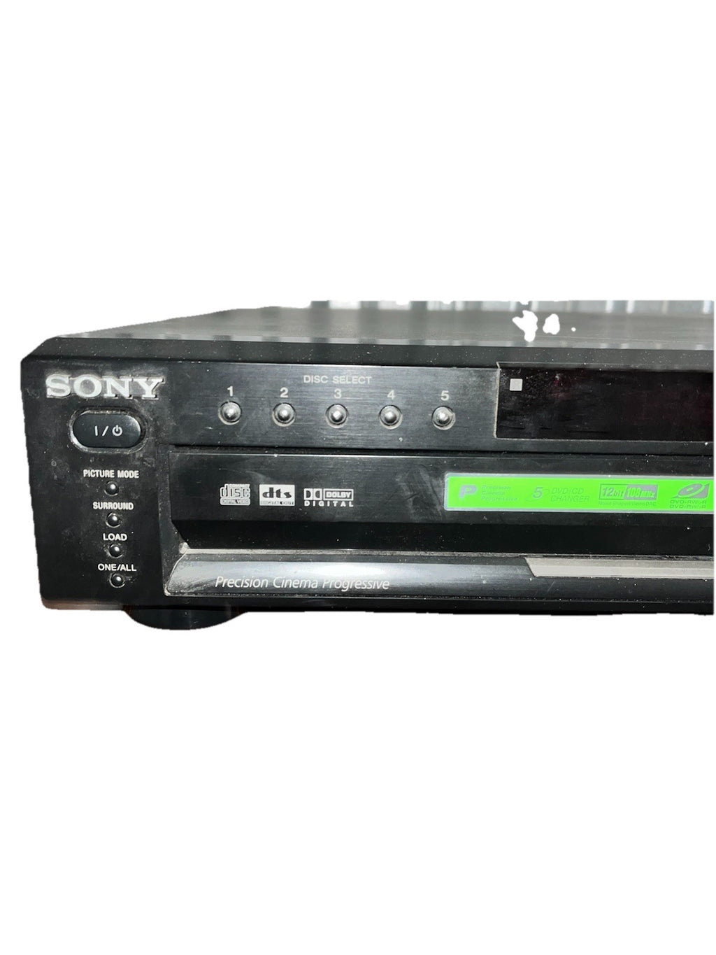 Sony DVD Player 5-Disc Changer DVP-NC665P No Remote Tested Works