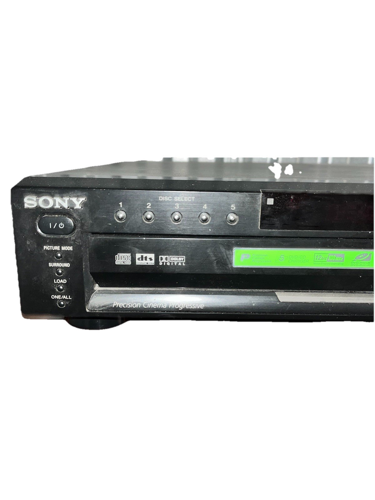 Sony DVD Player 5-Disc Changer DVP-NC665P No Remote Tested Works