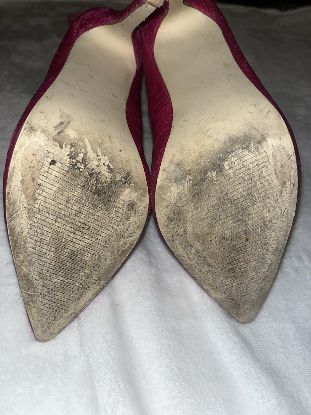 Georgia Pointed Toe Pink Booties Snake Print Platform Heel Women Lace Back 7.5 