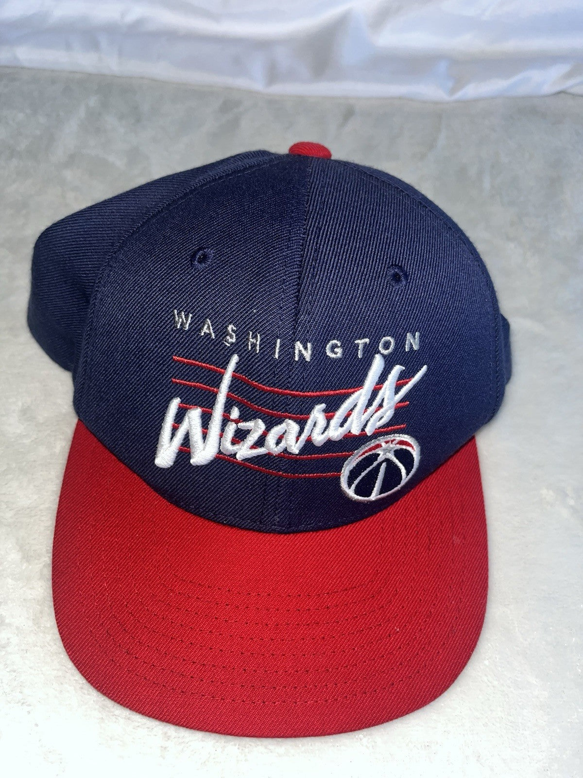 Michel and Ness Washington Wizards SnapBack Cap Adjustable One Size