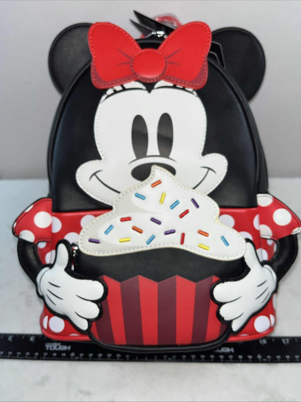 Loungefly Disney Minnie Mouse Oh My Sprinkle Cupcake Backpack-sweets-cosplay NWT