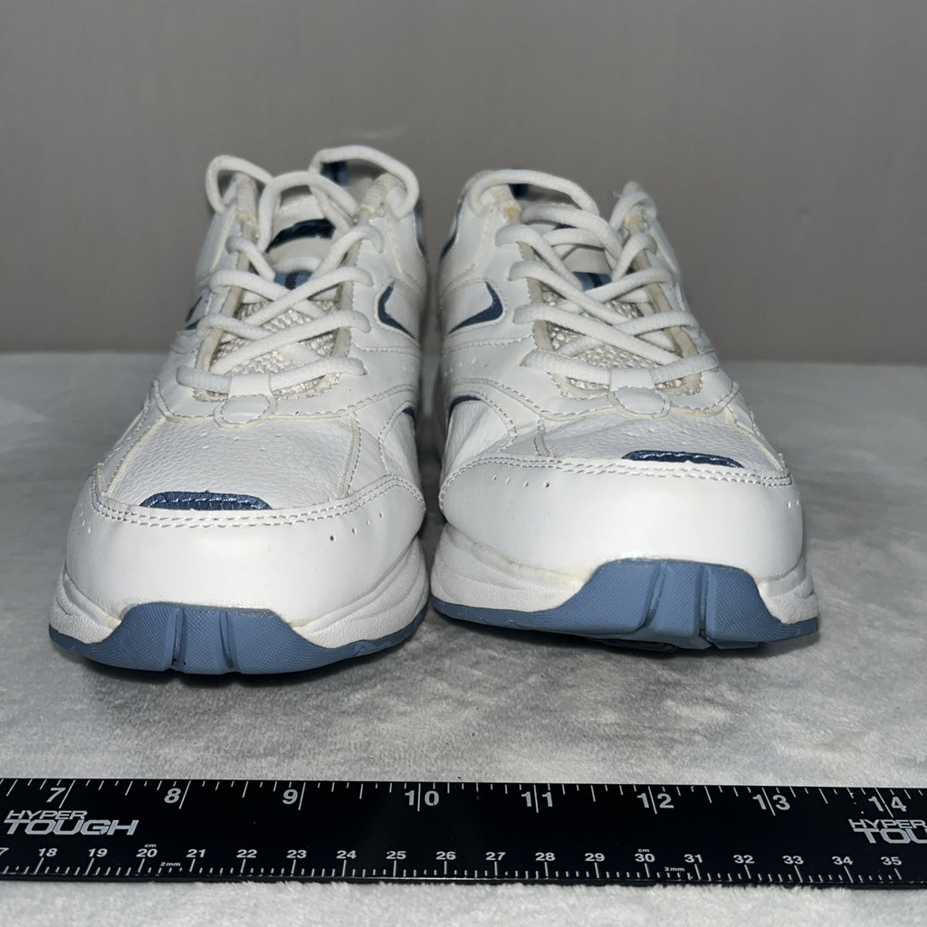 Avia Women’s Athletic Walking And Toning Shoes White Blue Size 8.5 