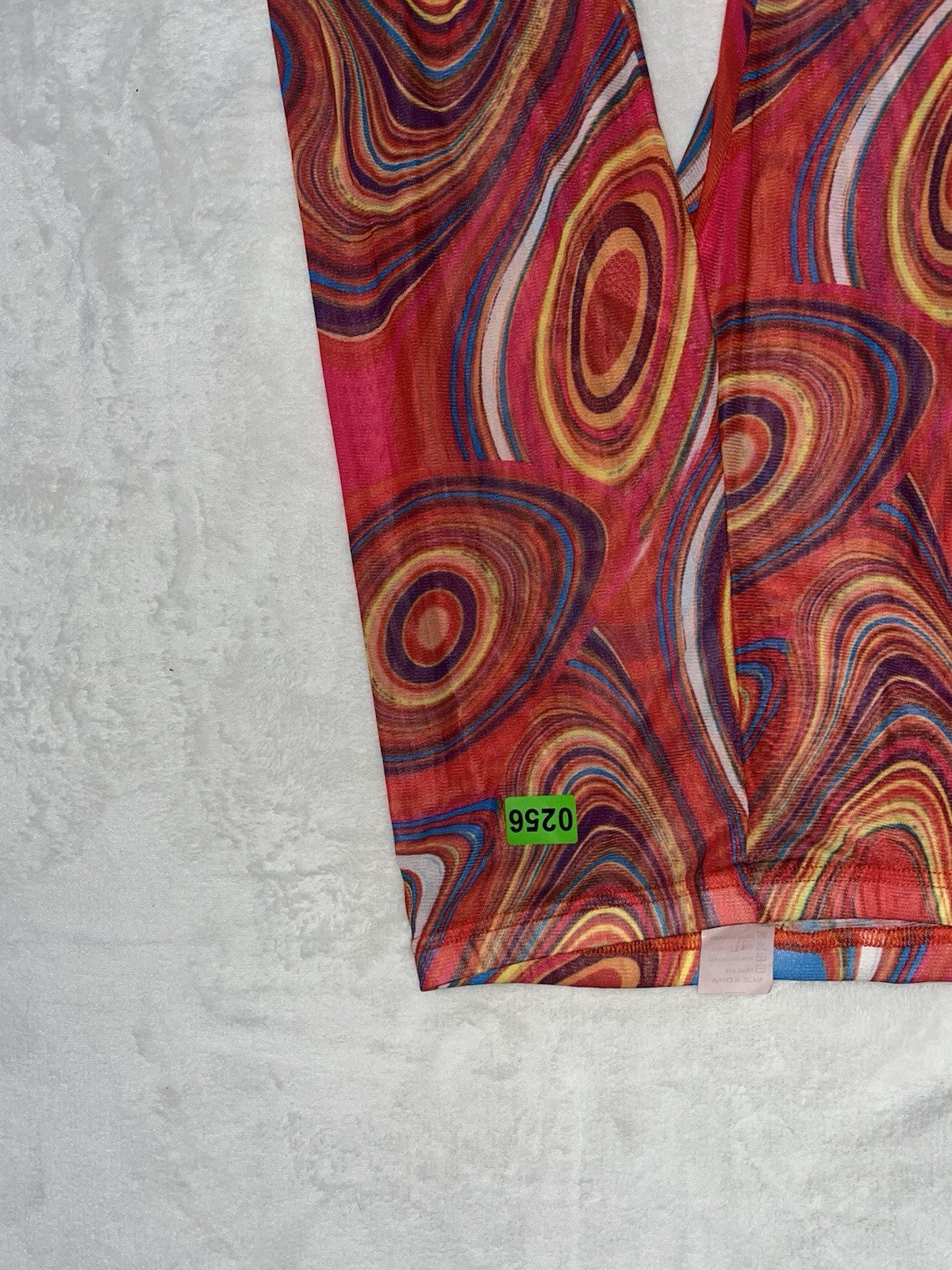 Women’s Mesh Multicolor Pants Size Small Stylish 
