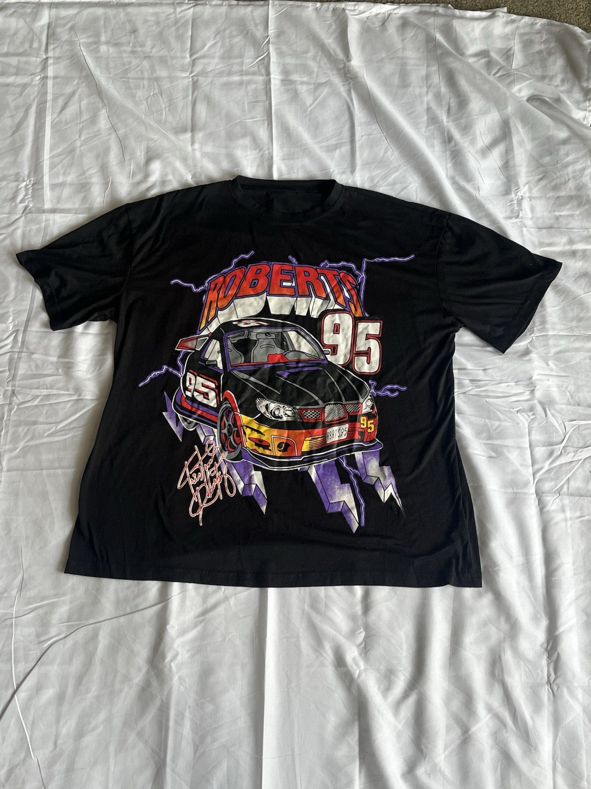 NASCAR Tristan Robert’s 95 Men’s Graphic T Shirt Size XL