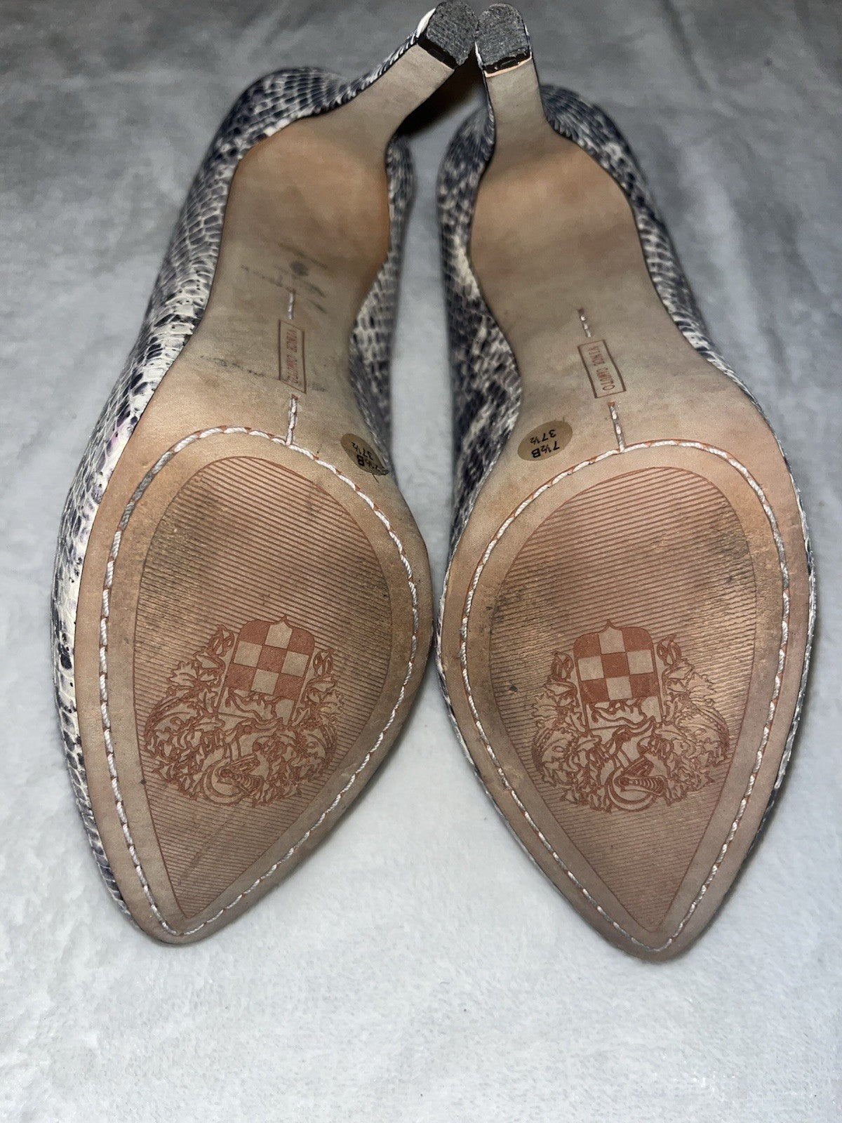 Vince Camuto Snakeskin Women’s Platform Heels US 7.5B
