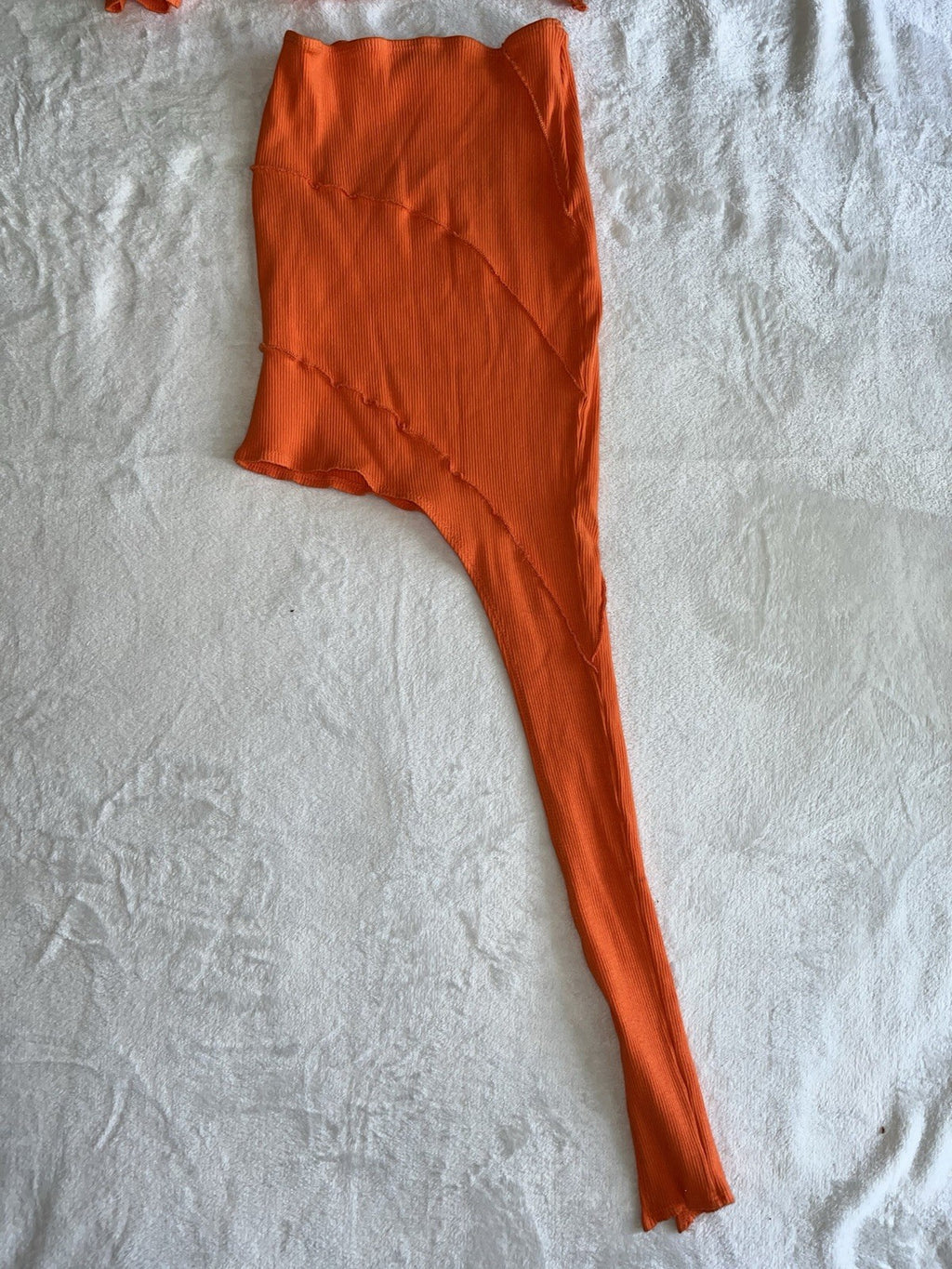 Women’s 2 Piece Set Skirt Orange M