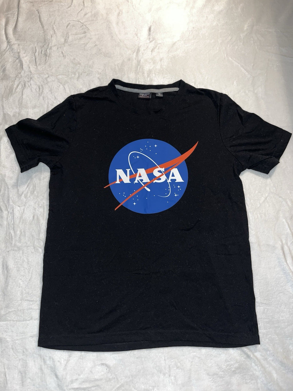 Nasa Graphic T  Black Size Médium Men’s 