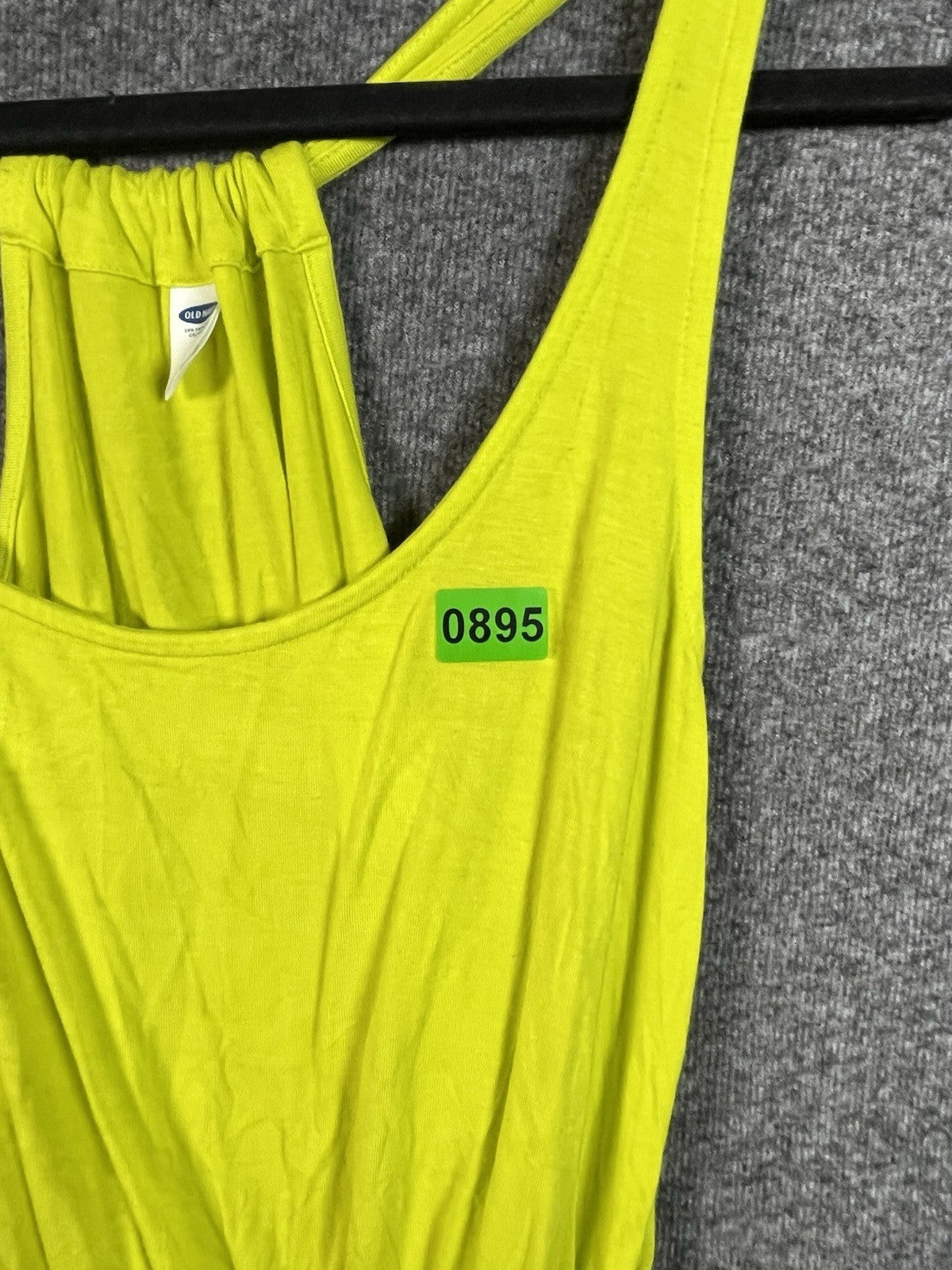 Old Navy Lime Green Sleeveless Dress Long Women’s M