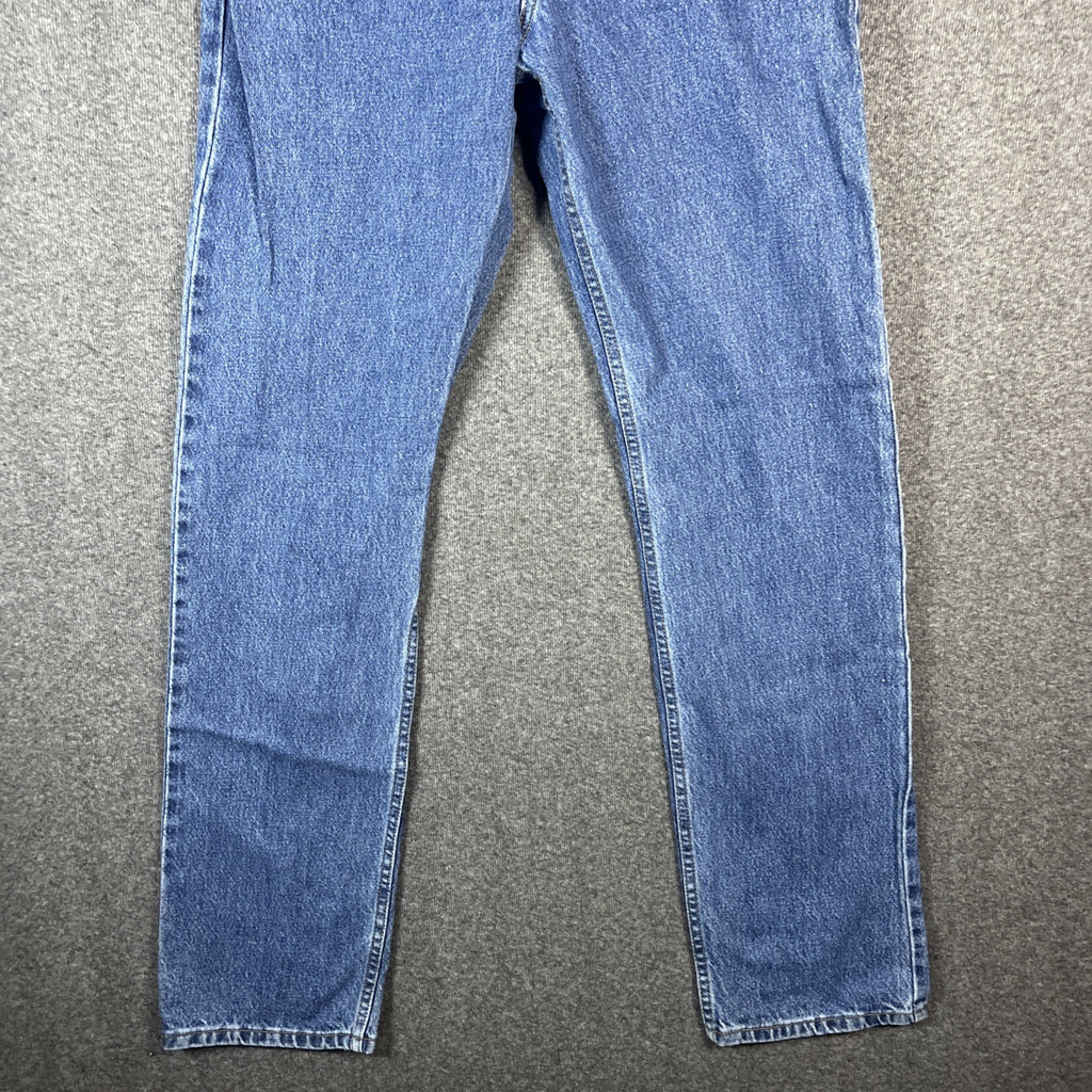 Levi Strauss Jeans Signature Blue Denim Men’s 34x36 Button Zip Fly