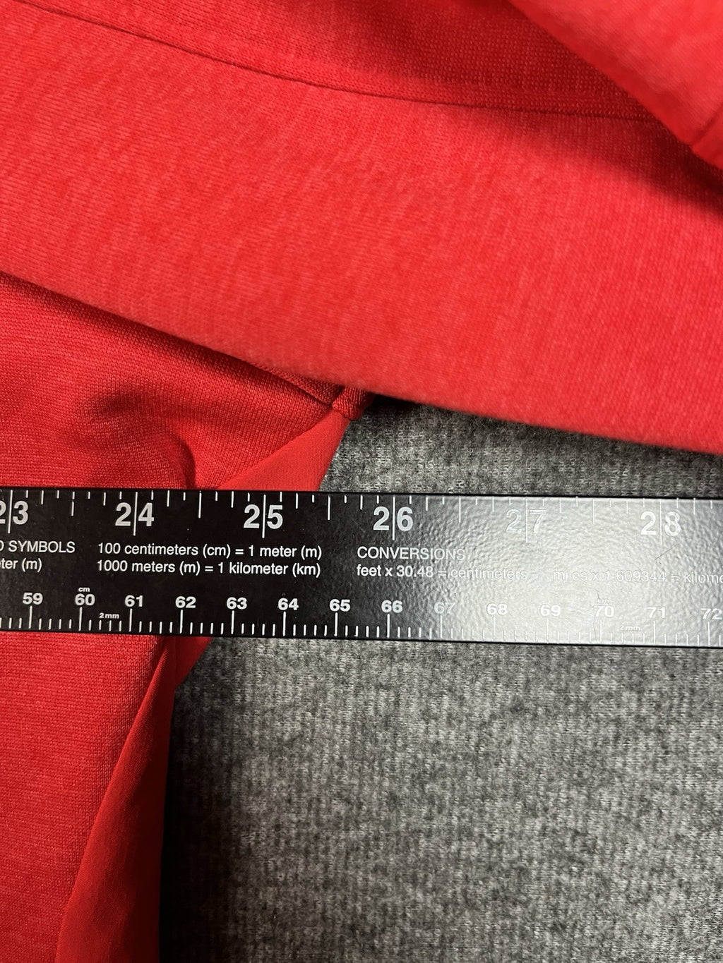 Under Armour Men's Qualifier Hybrid 1/4 Zip Long Sleeve in red XL Cold gear 