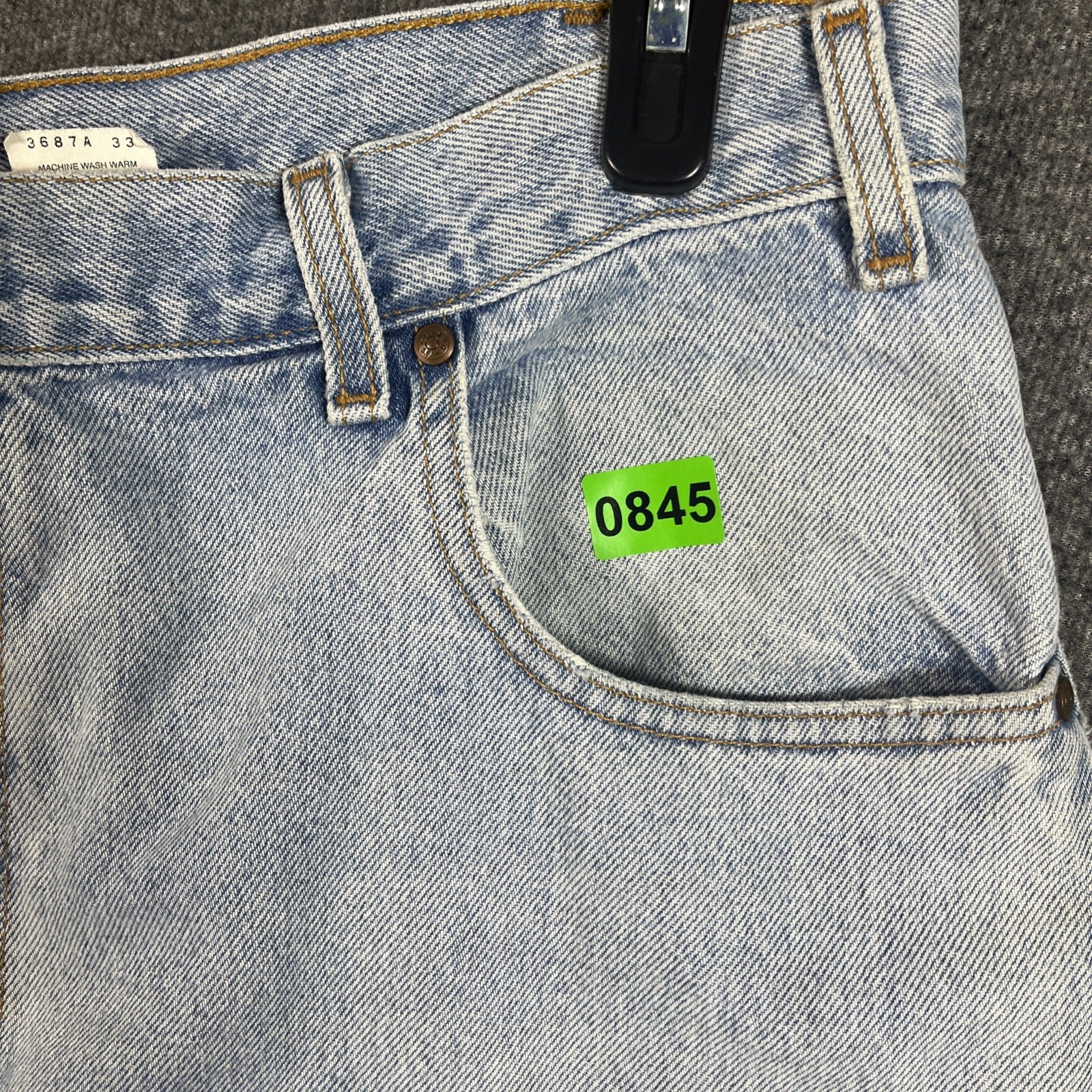 Vintage Levi’s 504 Men’s Denim Jeans Blue 38x38 Regular Fit 5 Pockets 
