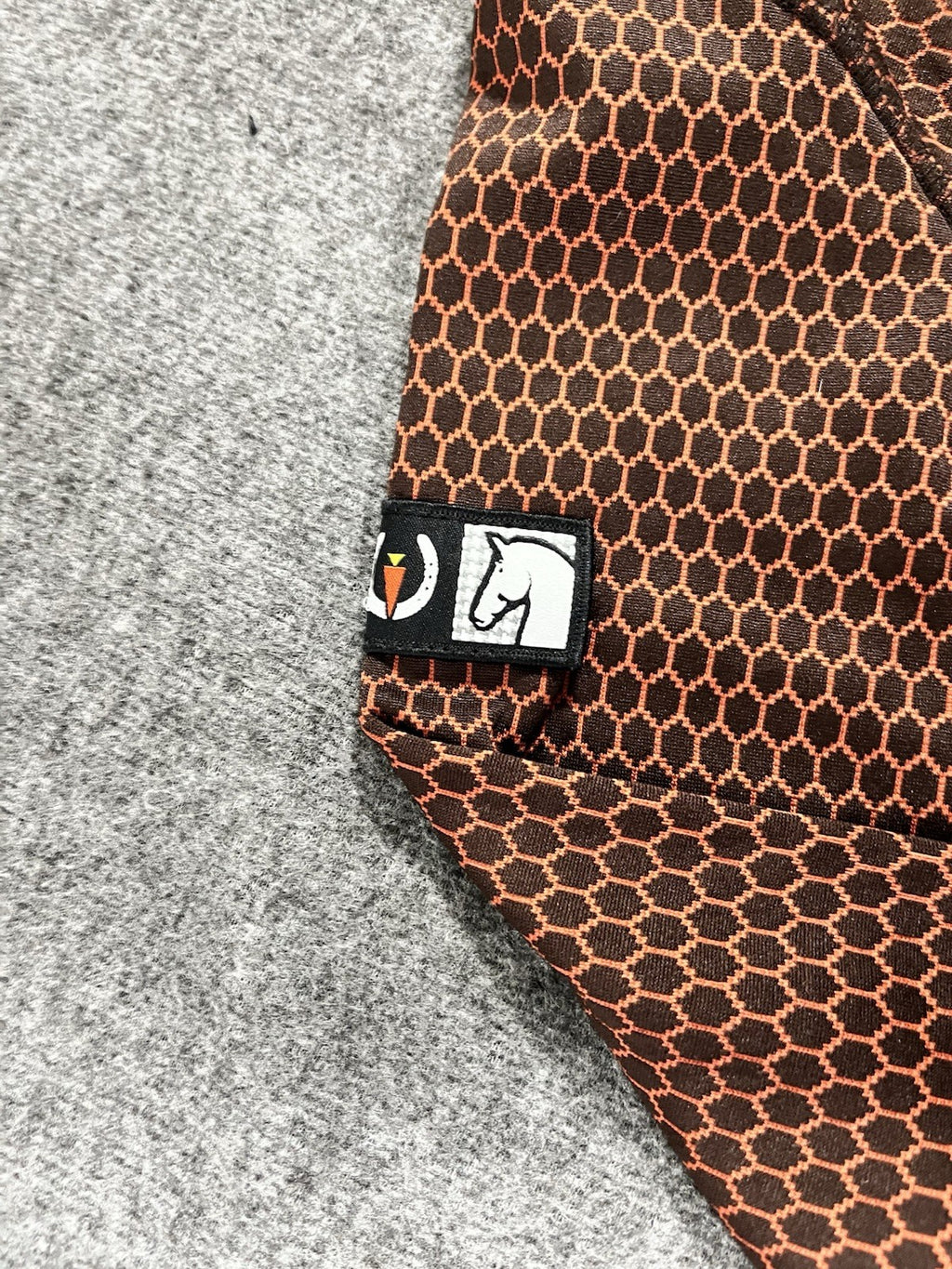 Kerrits Up tempo fleece tech top Orange