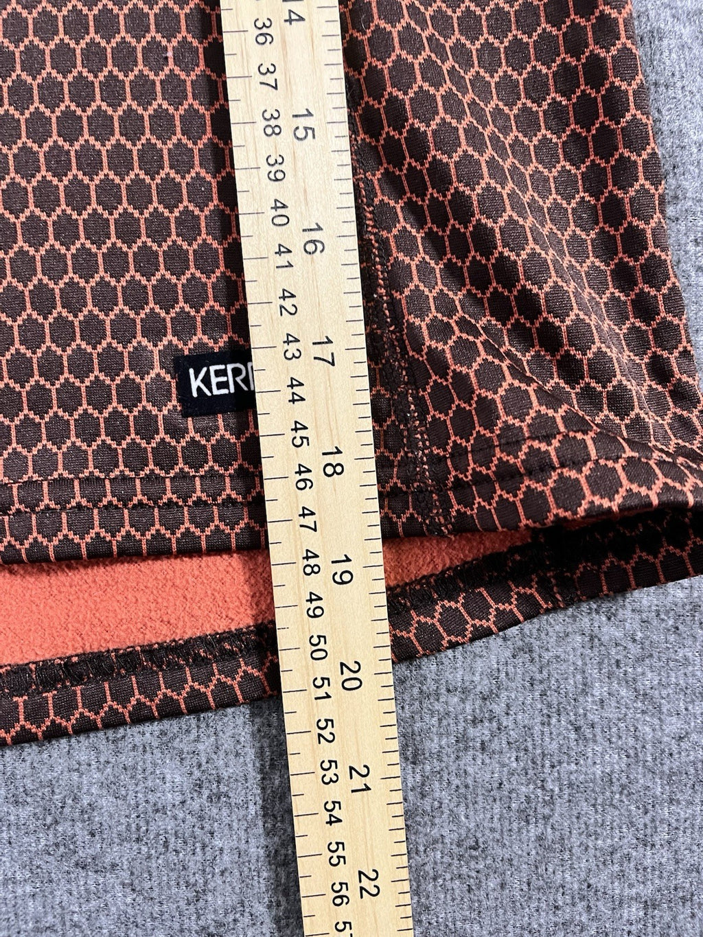 Kerrits Up tempo fleece tech top Orange