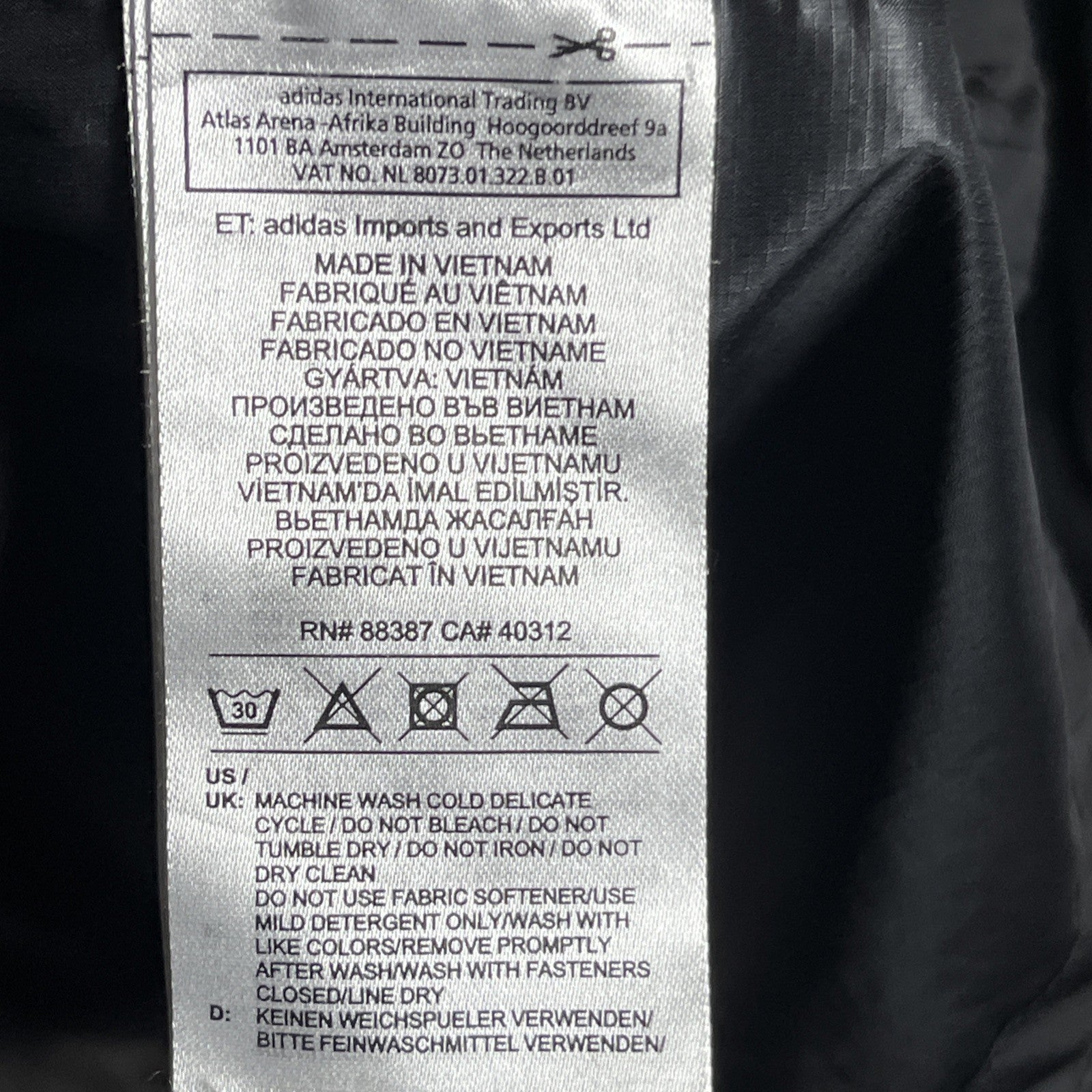 Adidas Soccer Tan ADV Windbreaker Camouflage Jacket 1/4 Zip Men’s XL Black 