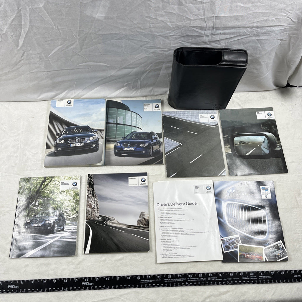 2010 BMW 5 SERIES 528i 535i 550i Owners Manual  , Navigation, Drive , Warranty