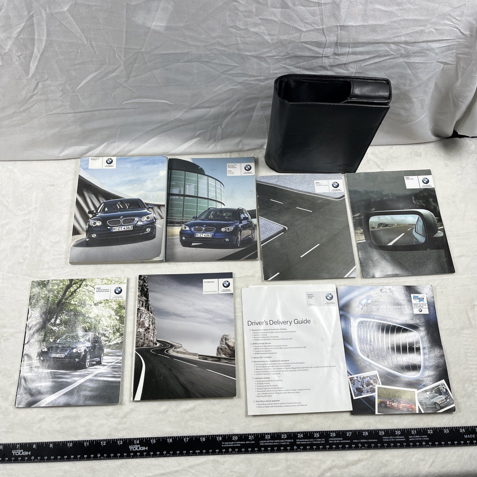 2010 BMW 5 SERIES 528i 535i 550i Owners Manual  , Navigation, Drive , Warranty