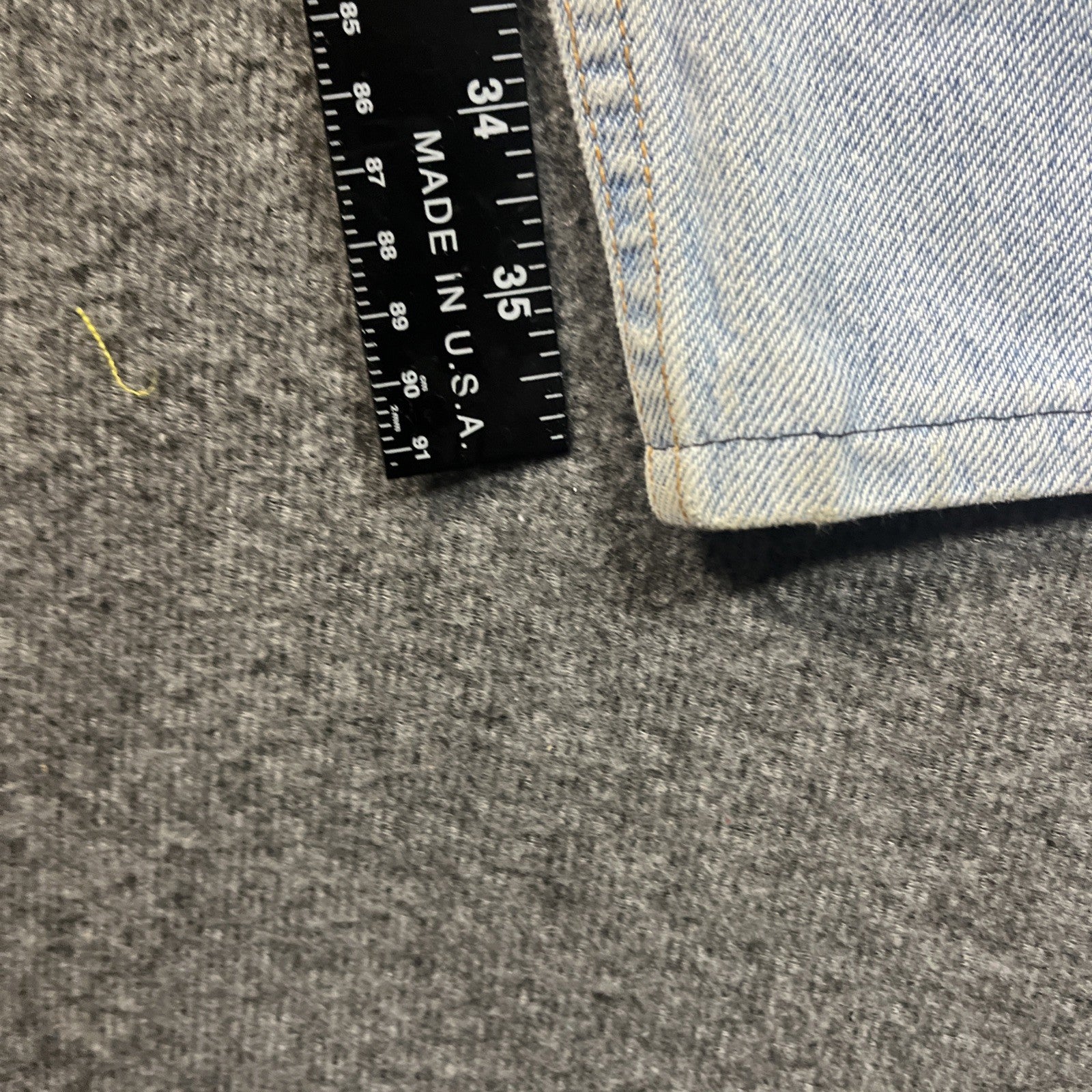Vintage Levi’s 504 Men’s Denim Jeans Blue 38x38 Regular Fit 5 Pockets 