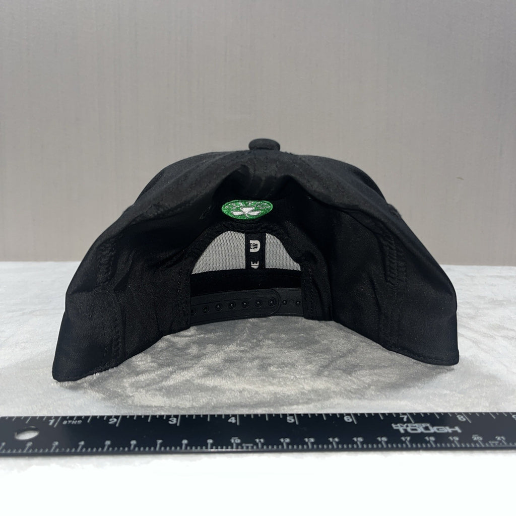 NEW Boston Celtics Ultra Game NBA One-Size Snapback Black Cap w/Green Logo