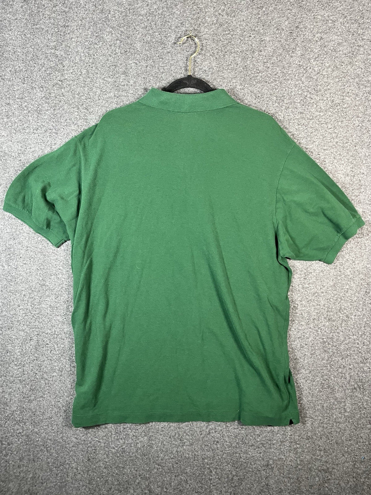 LACOSTE LIVE Size 8 XL Green Short Sleeve Mens Golf Casual Polo Shirt Cotton
