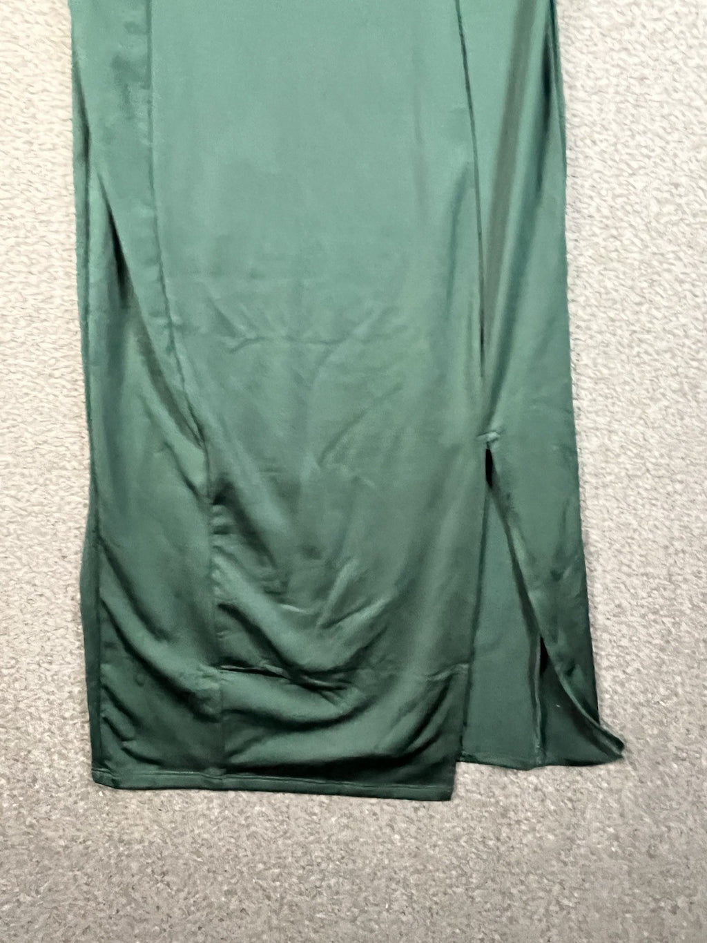 Fashion Nova Long Sleeve Green Dress Womens L