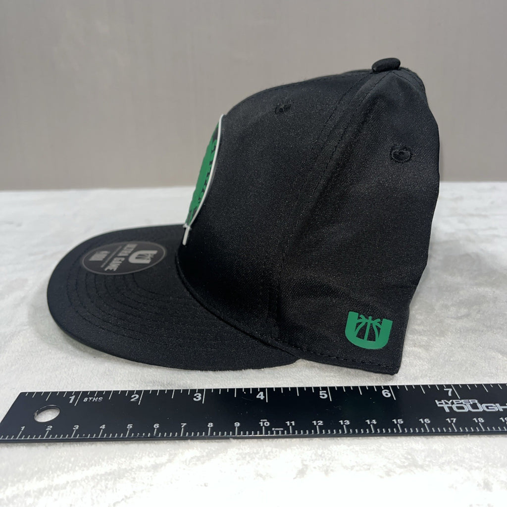 NEW Boston Celtics Ultra Game NBA One-Size Snapback Black Cap w/Green Logo