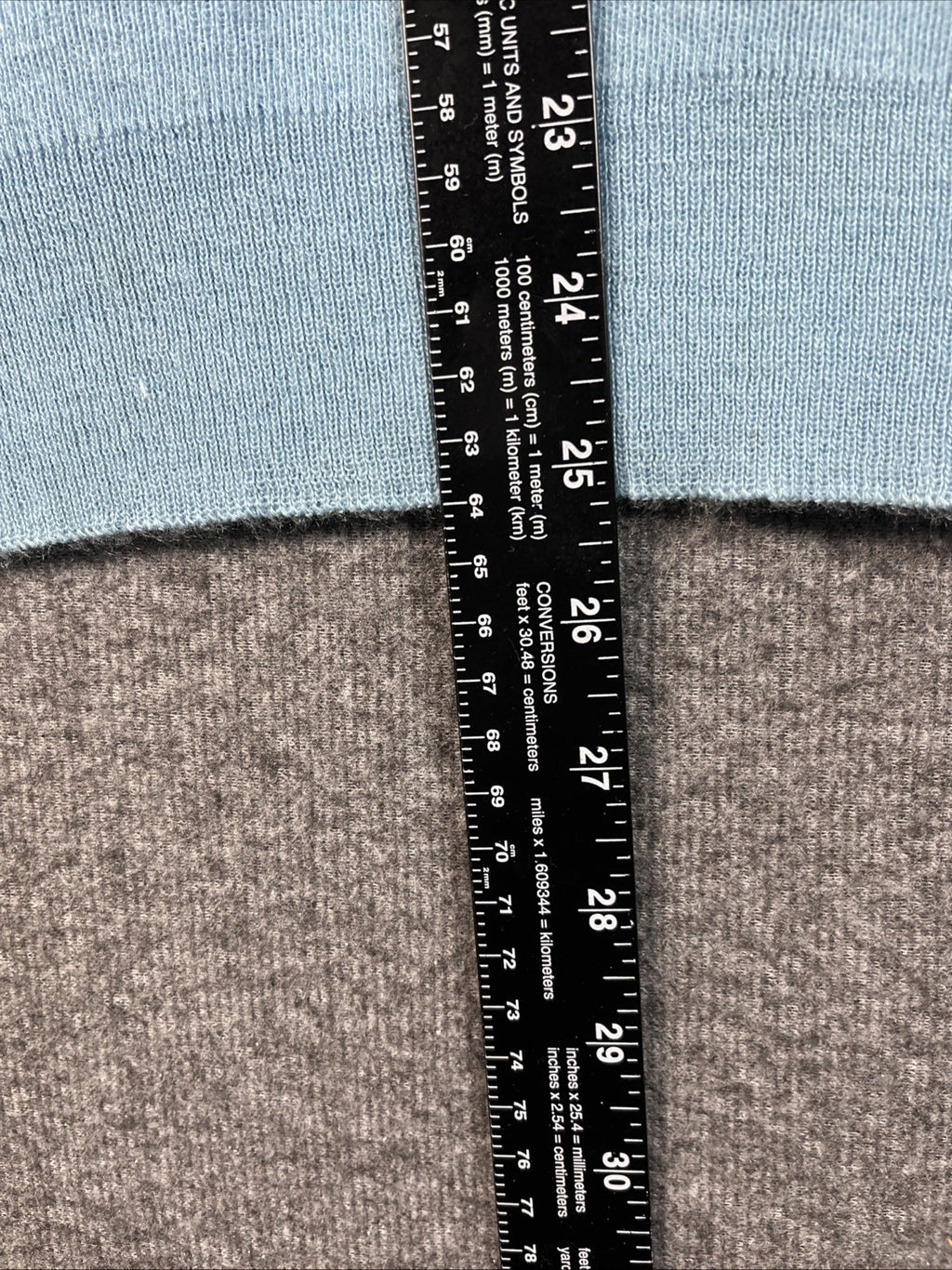 Vintage Garan Sweater Mens Large Blue 90s V Neck Long Sleeve 