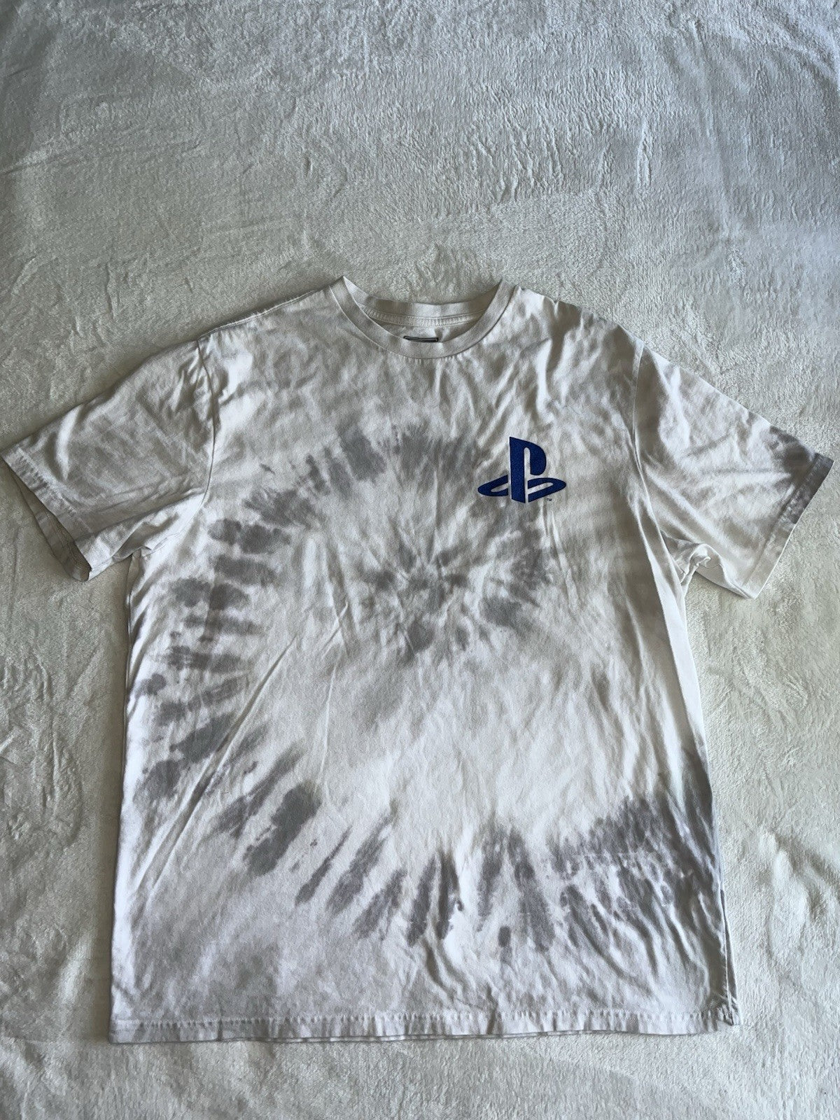 PlayStation Tie Dye Shirt Men’s Crew Neck Short Sleeve L 