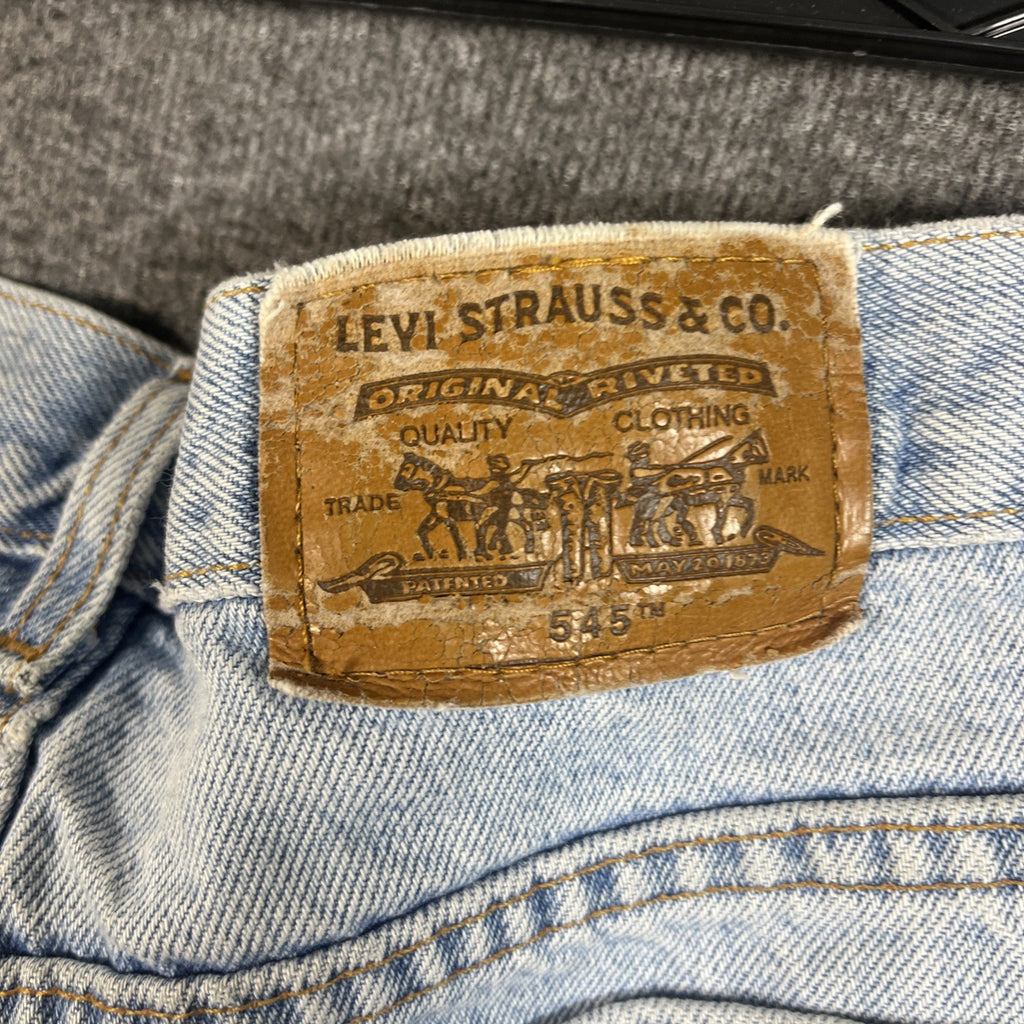 Vintage Levi’s 504 Men’s Denim Jeans Blue 38x38 Regular Fit 5 Pockets 