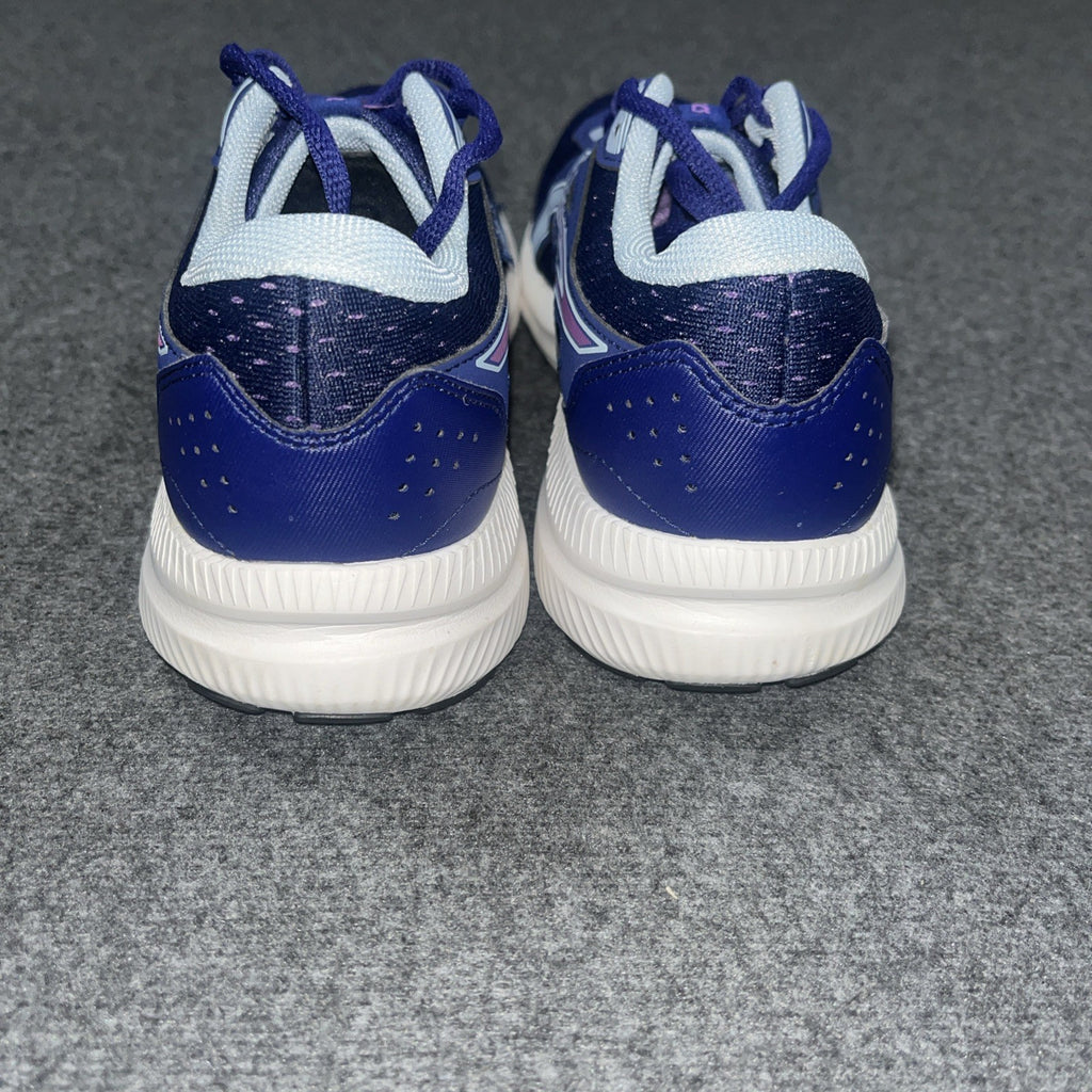 Asics  Gel Contend 8 Women Sz US 7 Purple Blue Amplifoam Running Shoes 1012B320