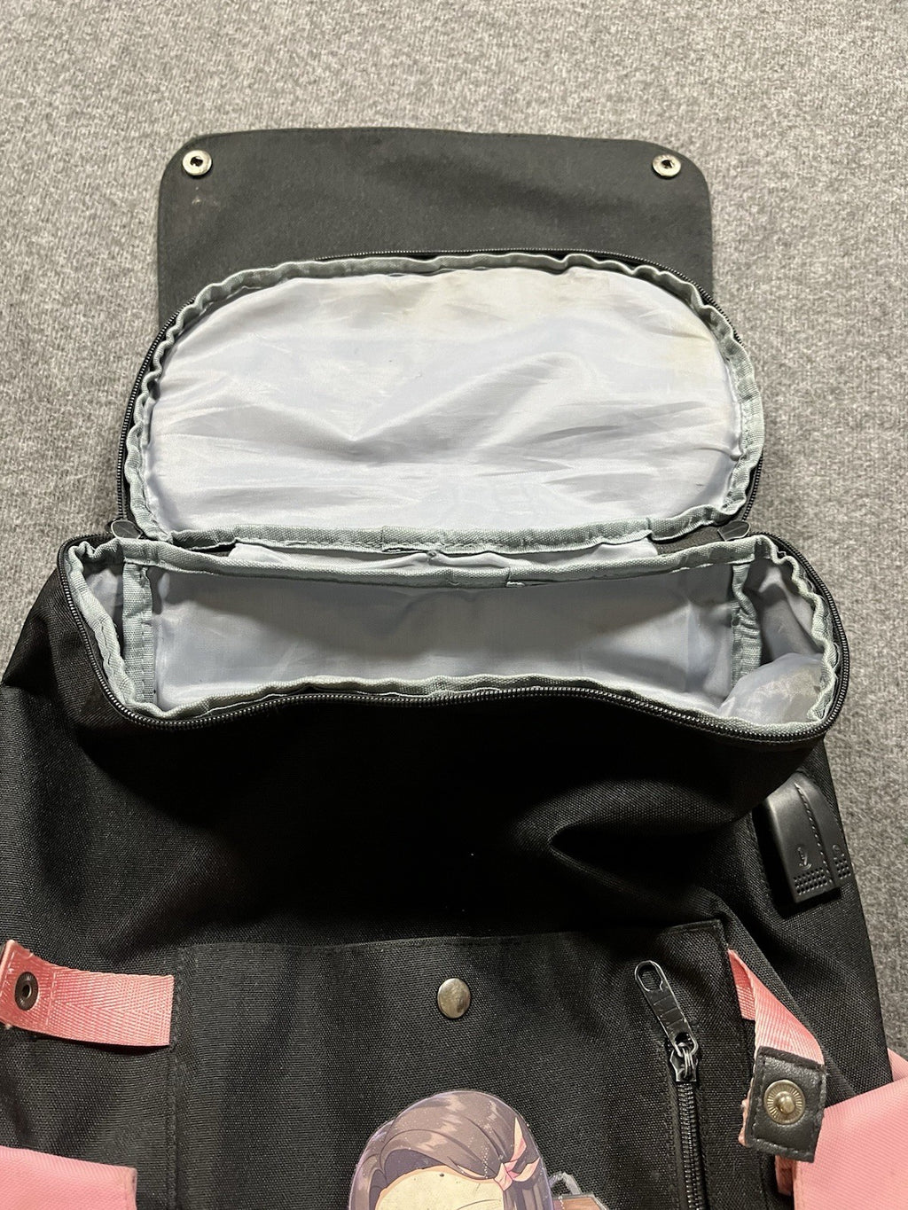 Demon Slayer Backpack Anime Student School Bag Shoulder Bag Travel Bag Gift