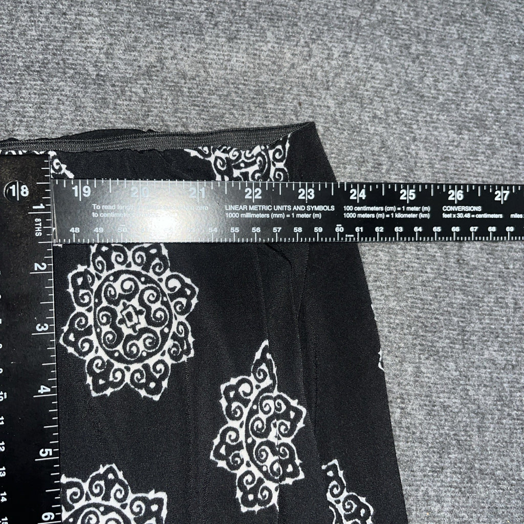Lane Bryant Women's Tube Skirt Size 22/26 Black Elastic Waist Midi