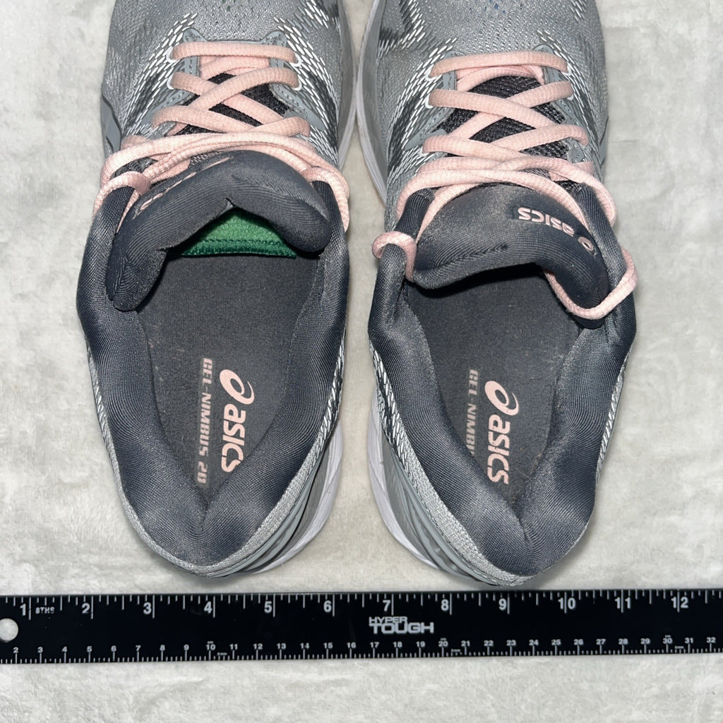 Size 8 - ASICS Gel Nimbus 20 Mid Grey Pink W