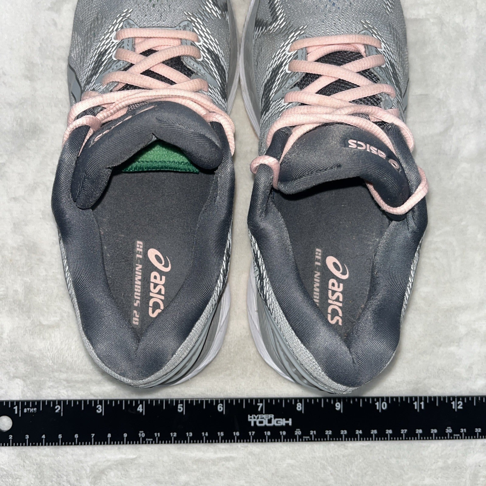 Size 8 - ASICS Gel Nimbus 20 Mid Grey Pink W