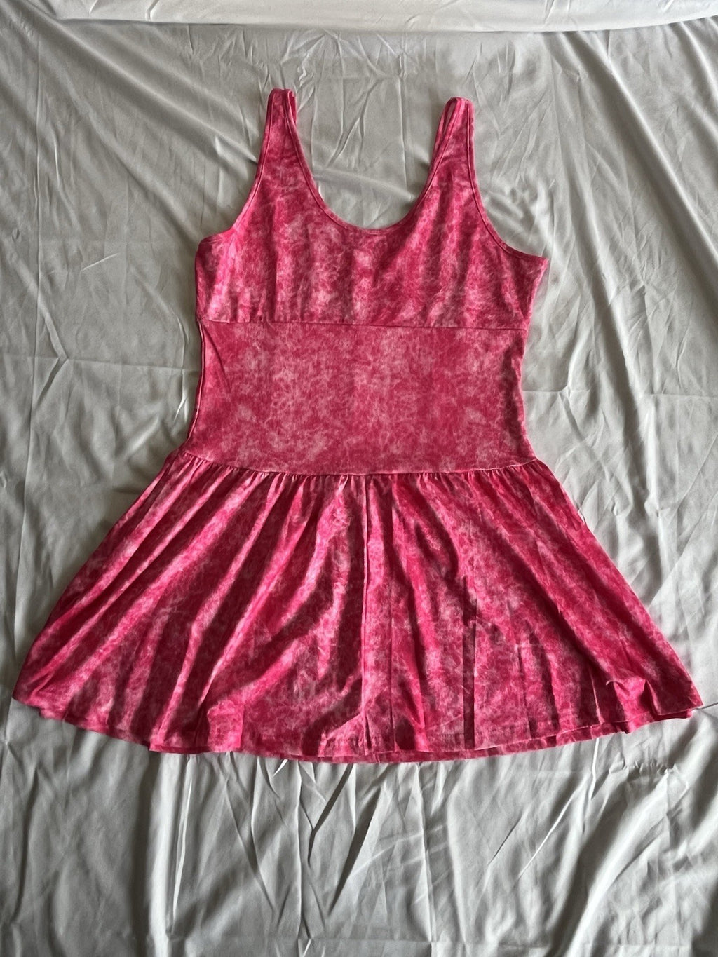 Fashion Nova Addison Washed Mini Dress Women’s Pink Size XL