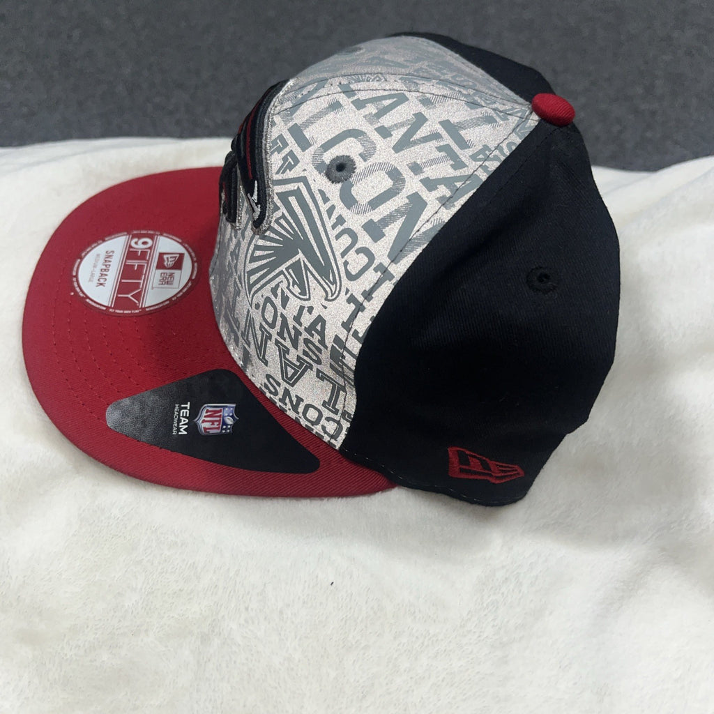 Atlanta Falcons 9Fifty Snapback Hat Cap NFL Red Black Gray Team Headwear MED-LG