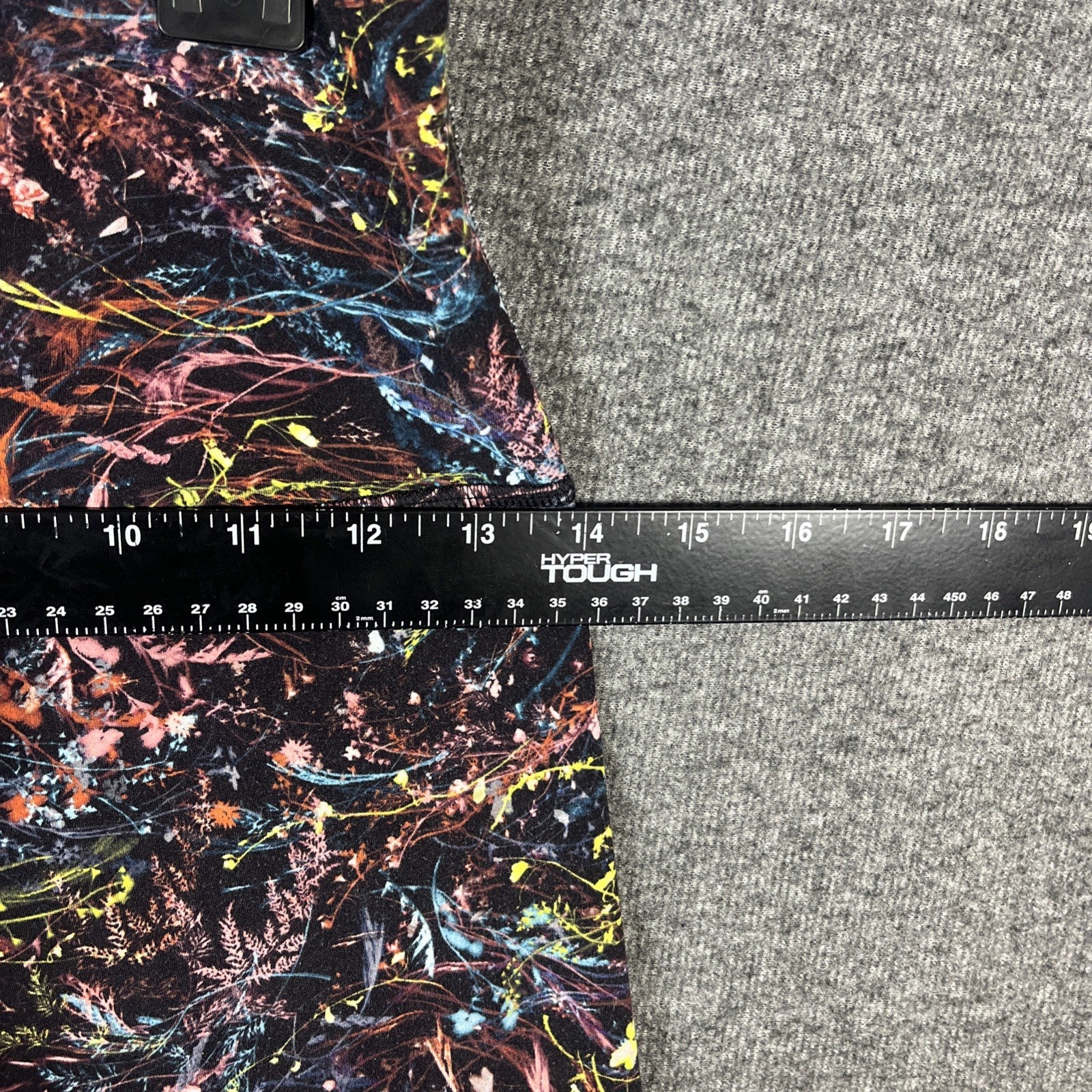 Women's Lululemon Yoga Leggings Size 6 Athletic Fitness Gym Purple Floral #346