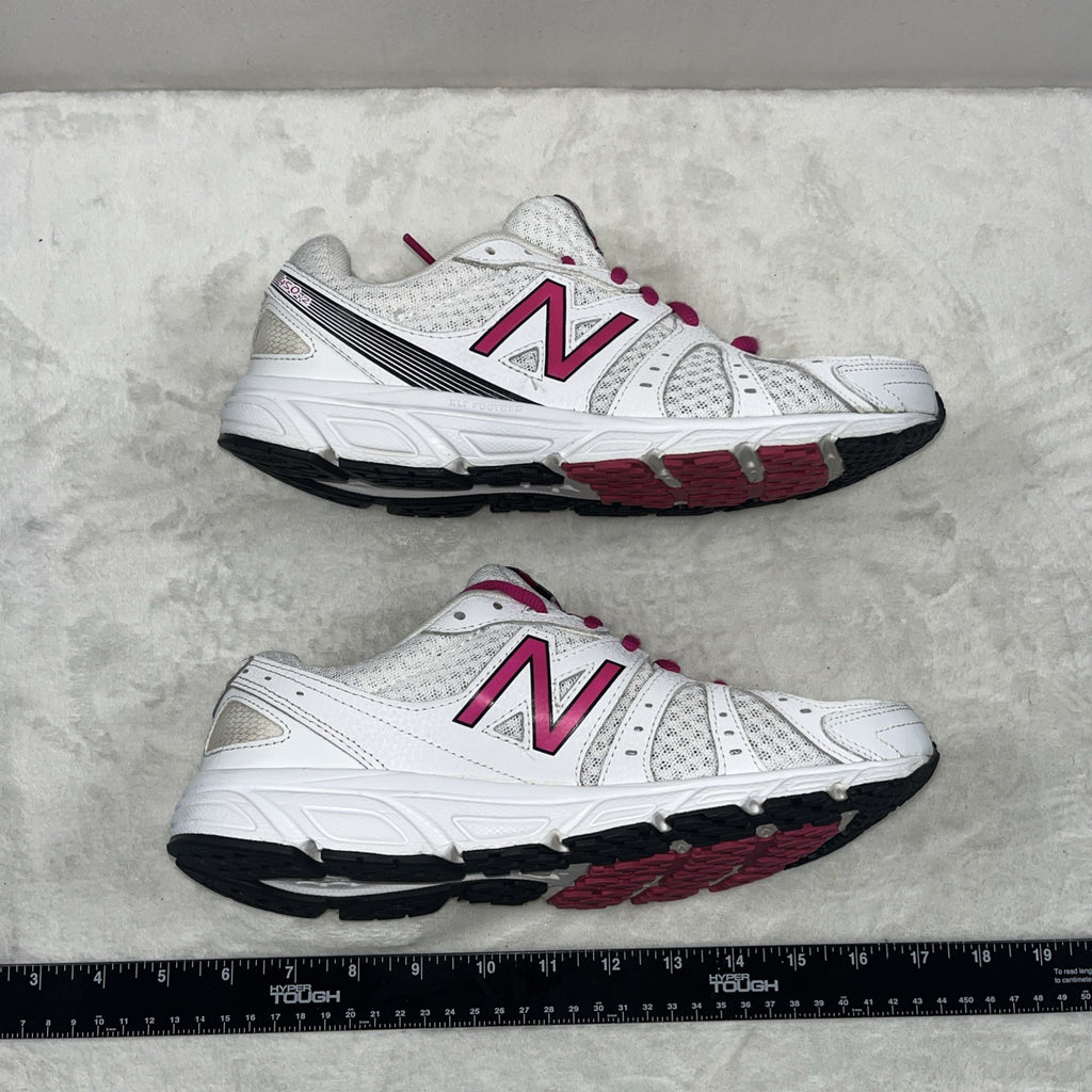 New Balance 450v2 Womens Running Shoes White Pink Size 9 1/2 