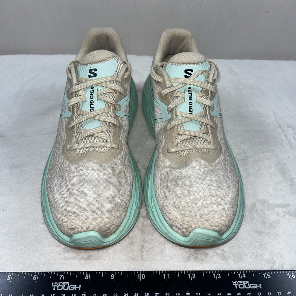 Salomon Aero Glide Granite Green Tan Size 8 Women’s Energy Foam