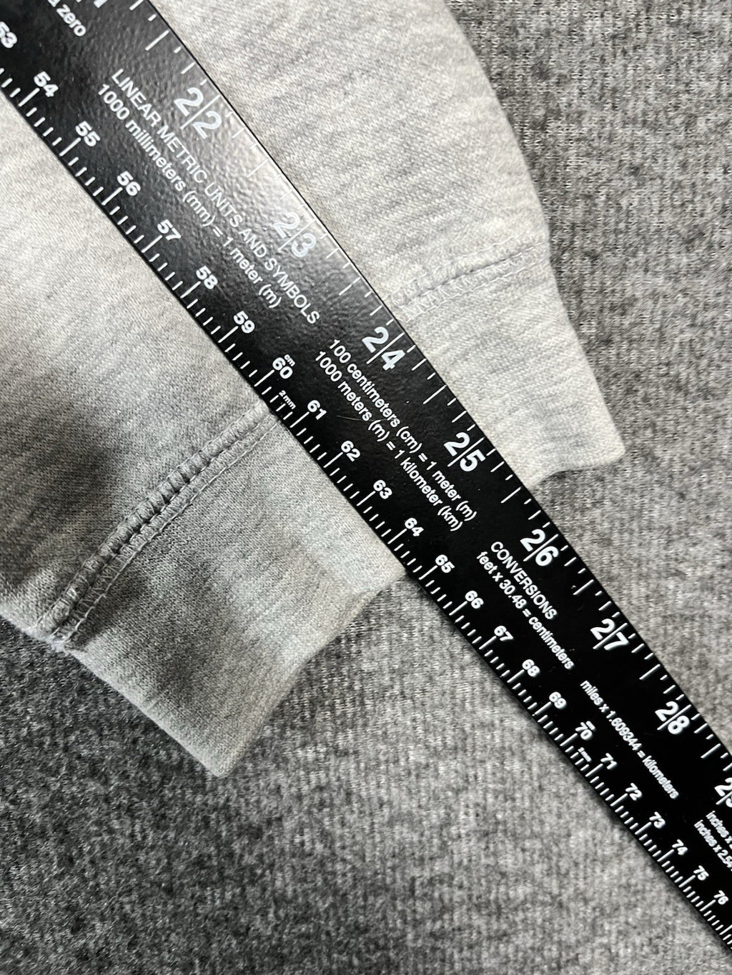 Vintage Harvard Sweat Shirt Long sleeve Gray M Pullover Crew Neck Fleece Lined