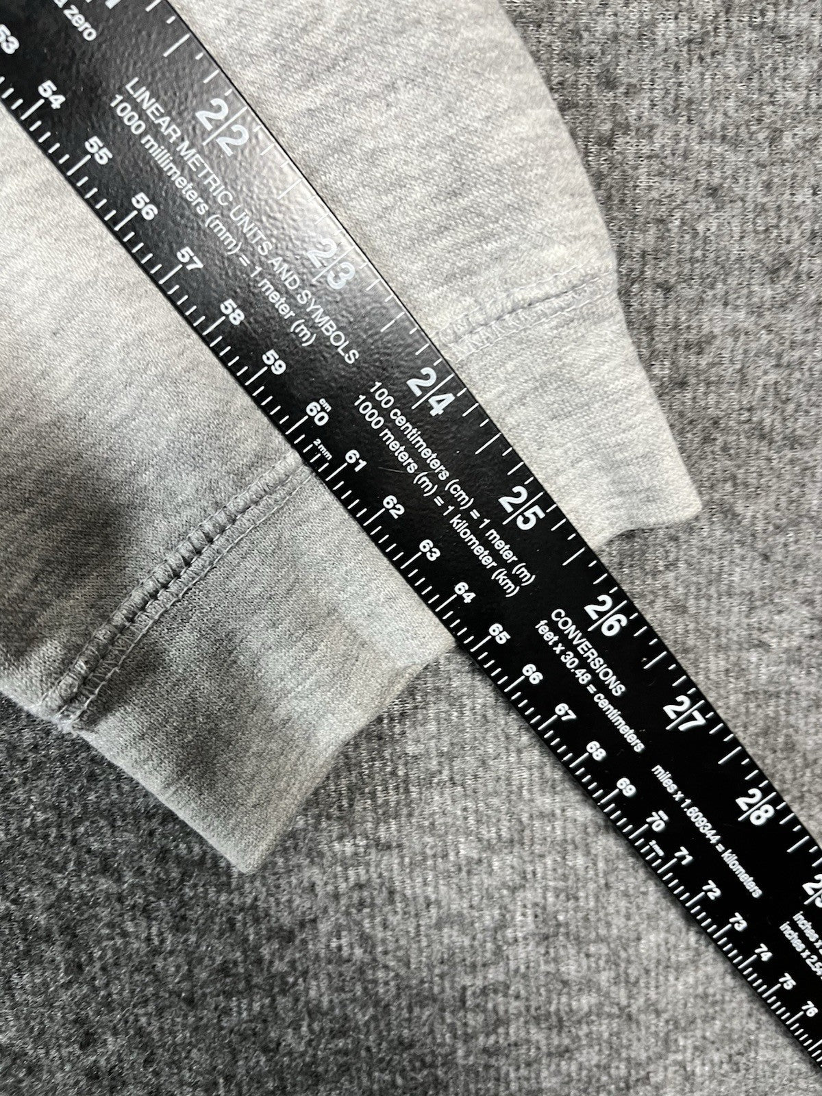 Vintage Harvard Sweat Shirt Long sleeve Gray M Pullover Crew Neck Fleece Lined