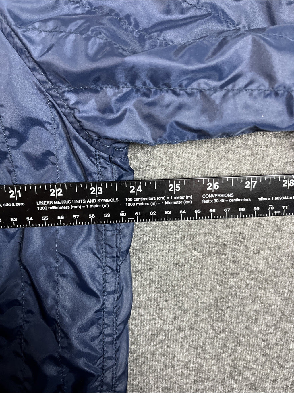 Armani exchange men’s bomber jacket Blue vintage Full zip extra large