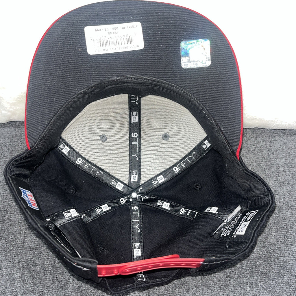 Atlanta Falcons 9Fifty Snapback Hat Cap NFL Red Black Gray Team Headwear MED-LG