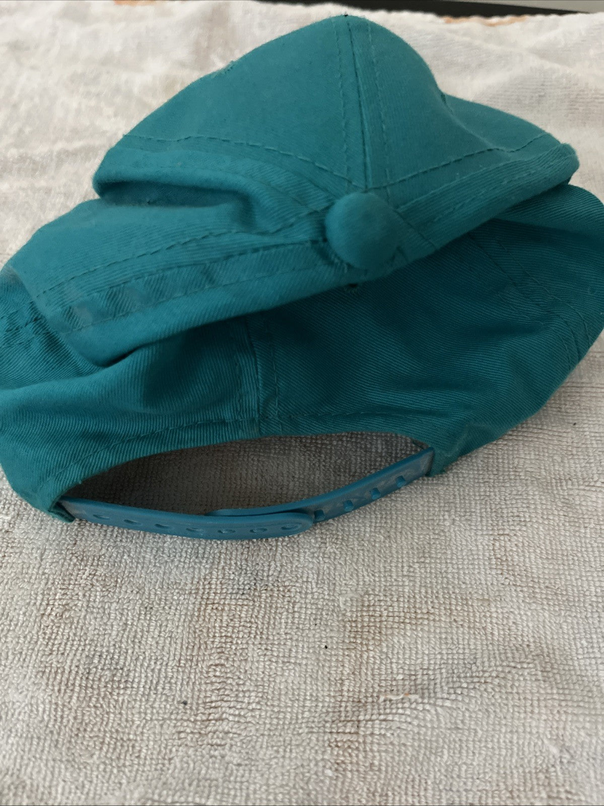 Vintage Florida Marlins Hat Cap Snapback Blue MLB Baseball 90s