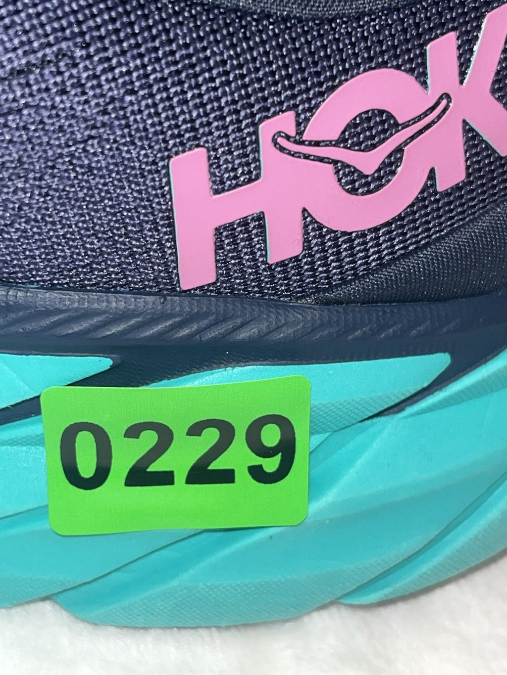 Size 9.5 - Hoka One One Clifton 8 Outer Space Atlantis W